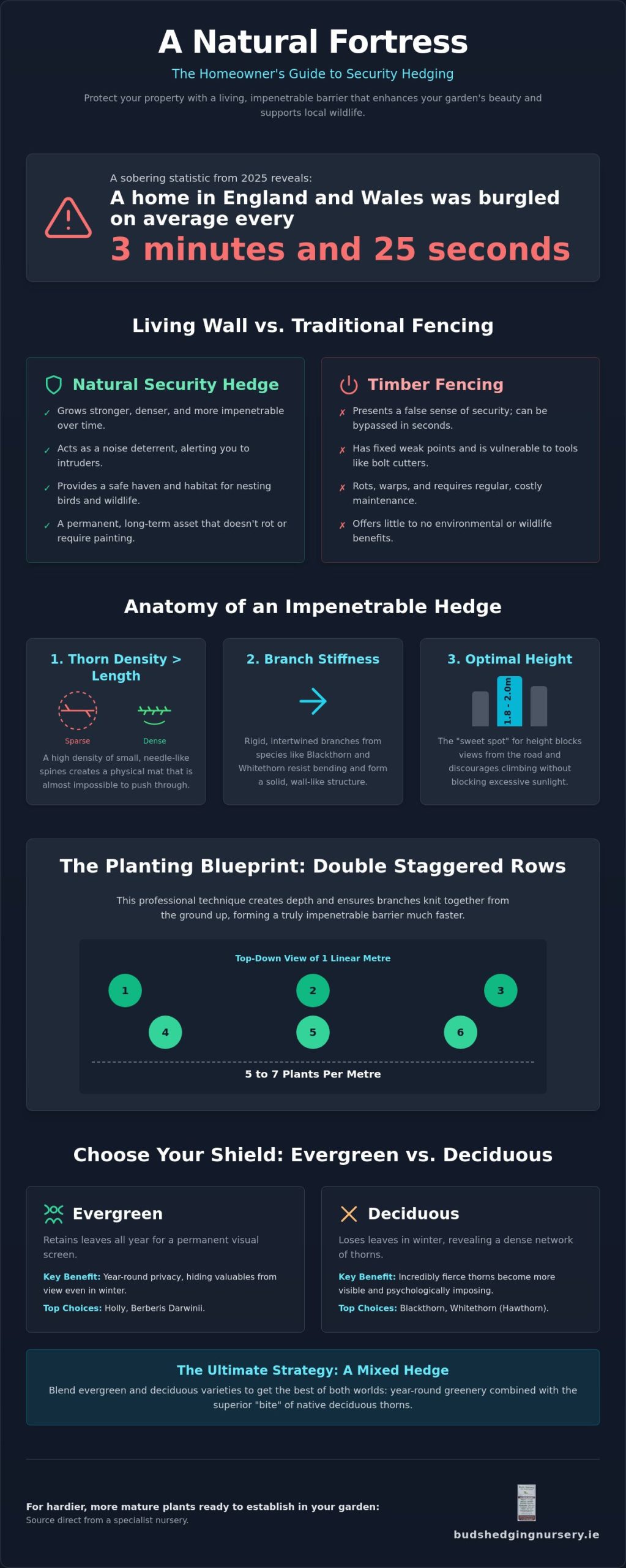 Security Hedging Plants with Thorns: A Complete Selection and Planting Checklist